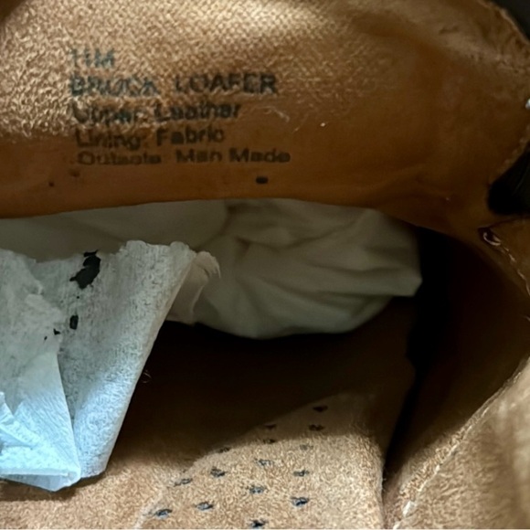 Kenneth Cole Broke Loafers brown leather men’s shoes Sz 11 - Picture 14 of 14